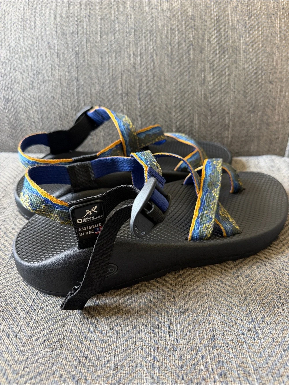 Chaco Z2 National Park Smoky Mountains Sandals Smoky Sunrise Mens Size 9